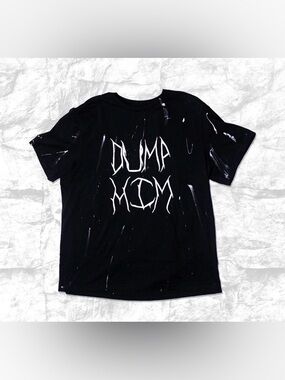 Black Graphic Short Sleeve Tee Soft